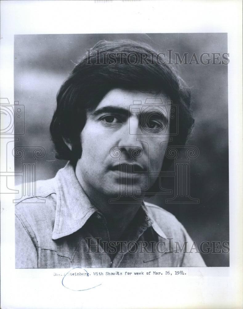 1984 Press Photo David Steinberg Actor - RSH01375 - Historic Images