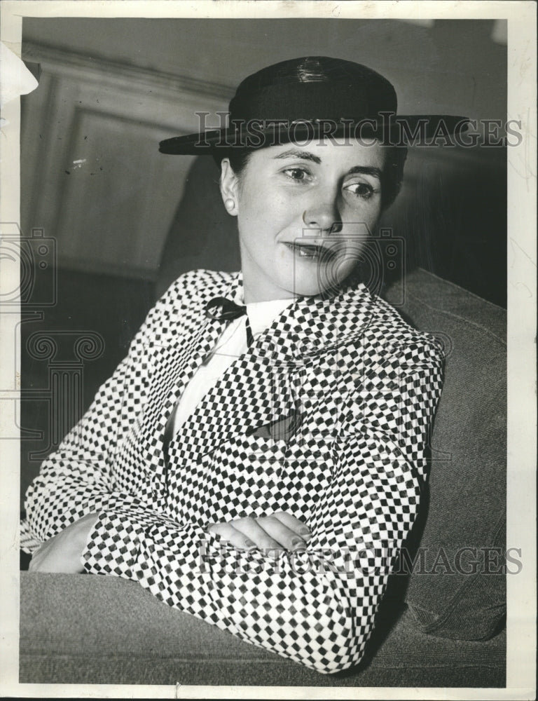 1935 Press Photo Miss Jean Armstrong, Director of the Junior League and Golfer - Historic Images