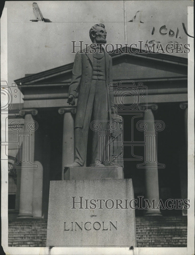 1929 Press Photo Vibration Caused by Heavy Traffic Passing on Street Before - Historic Images