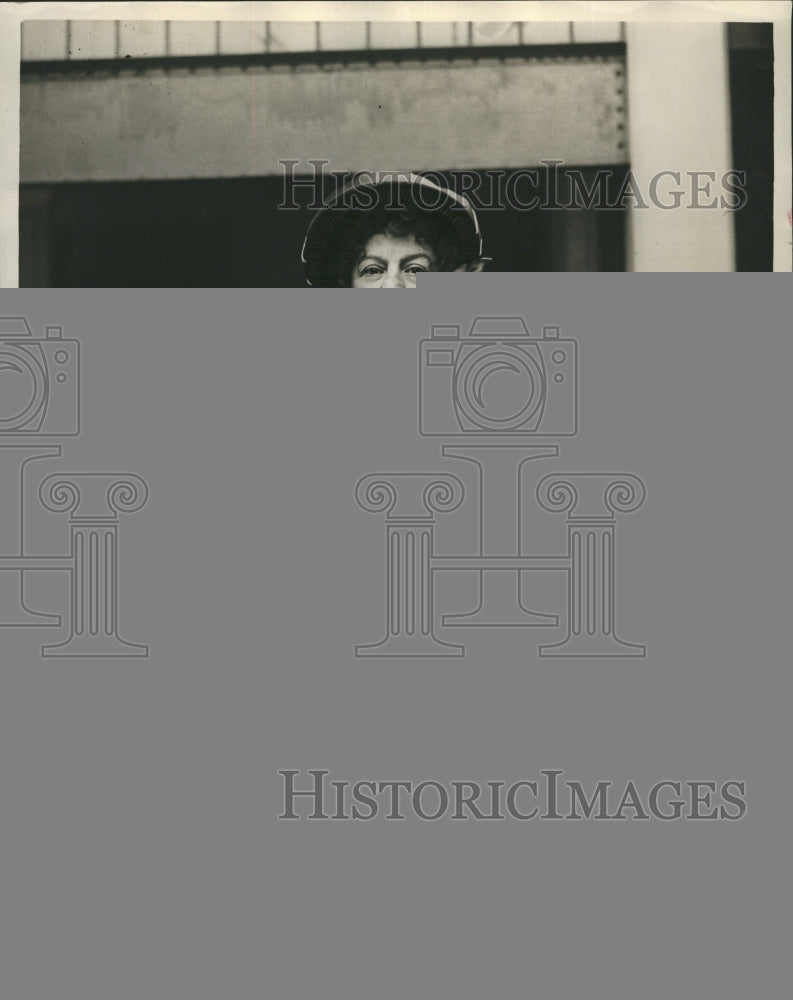 1928 Press Photo Evalvation Army Chief Visits Seattle Evangeline Booth - Historic Images
