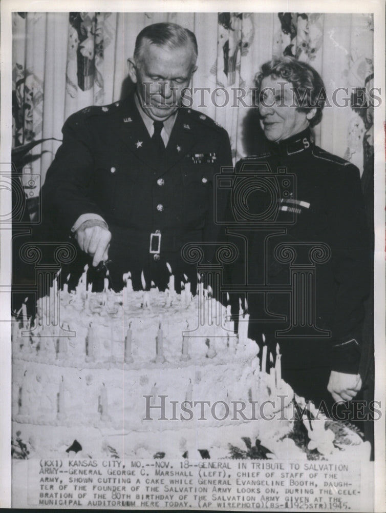 1949 Press Photo General George C. Marshall, Chief of Staff of the Army - Historic Images