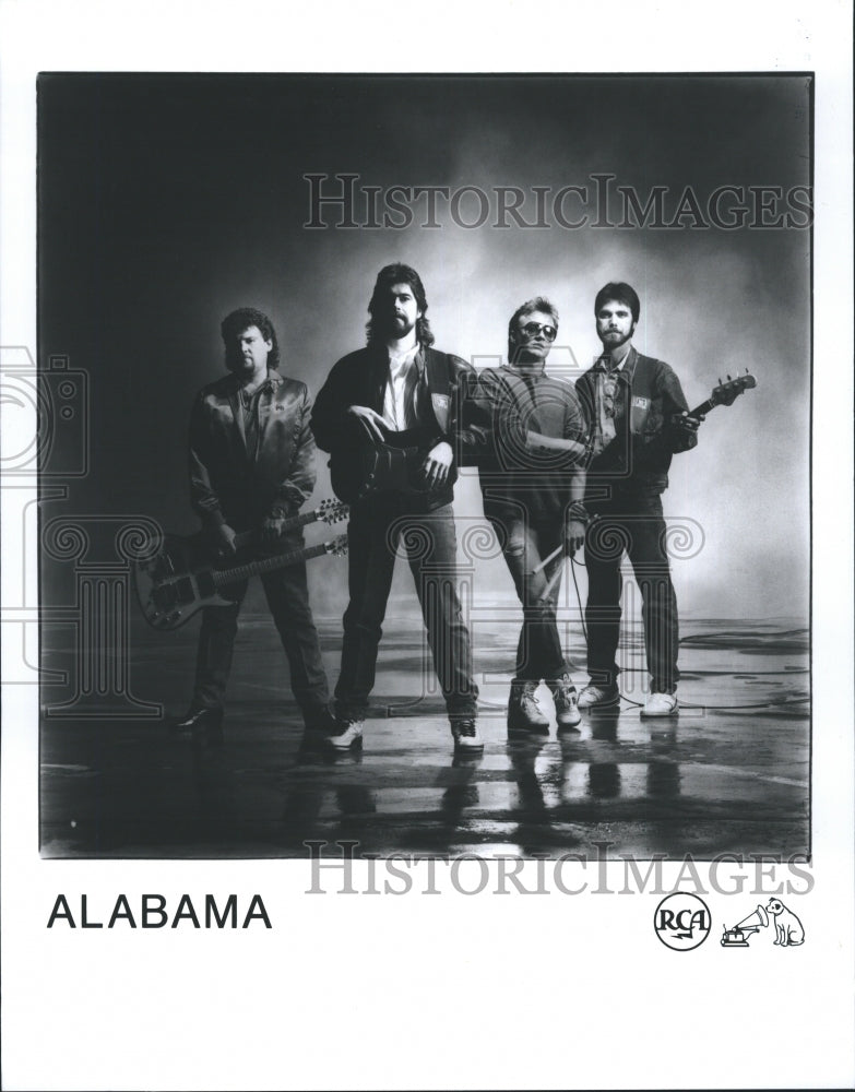 1989 Press Photo Alabama Musical Band - Historic Images