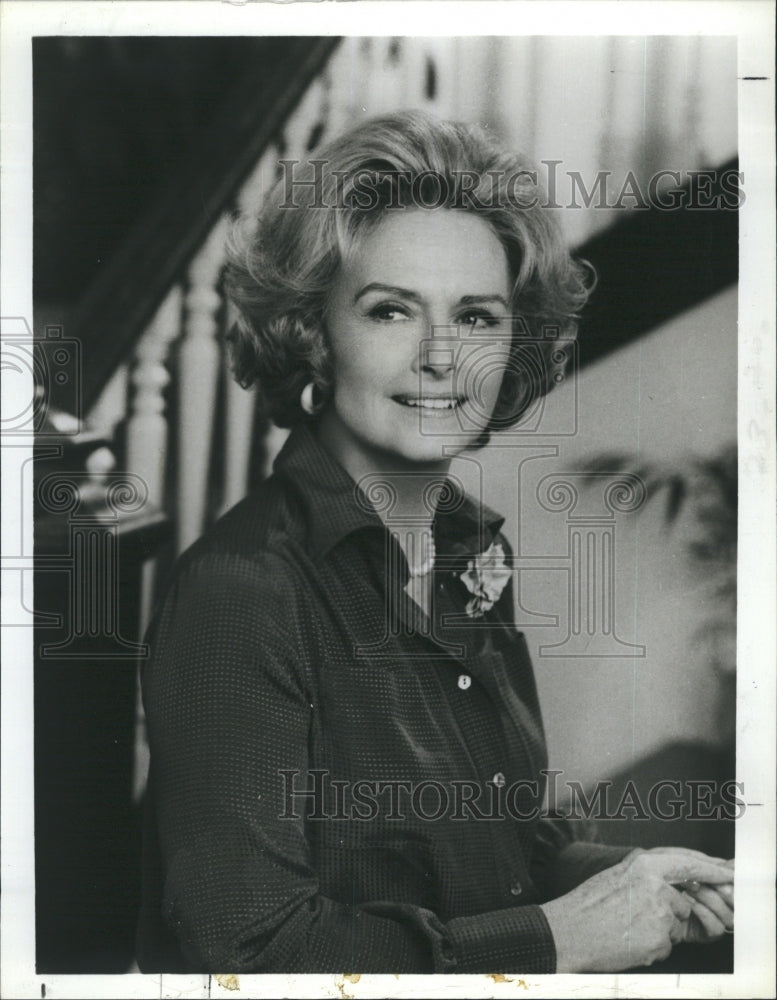 1979 Press Photo Donna Reed in Her First Television Appearence - Historic Images