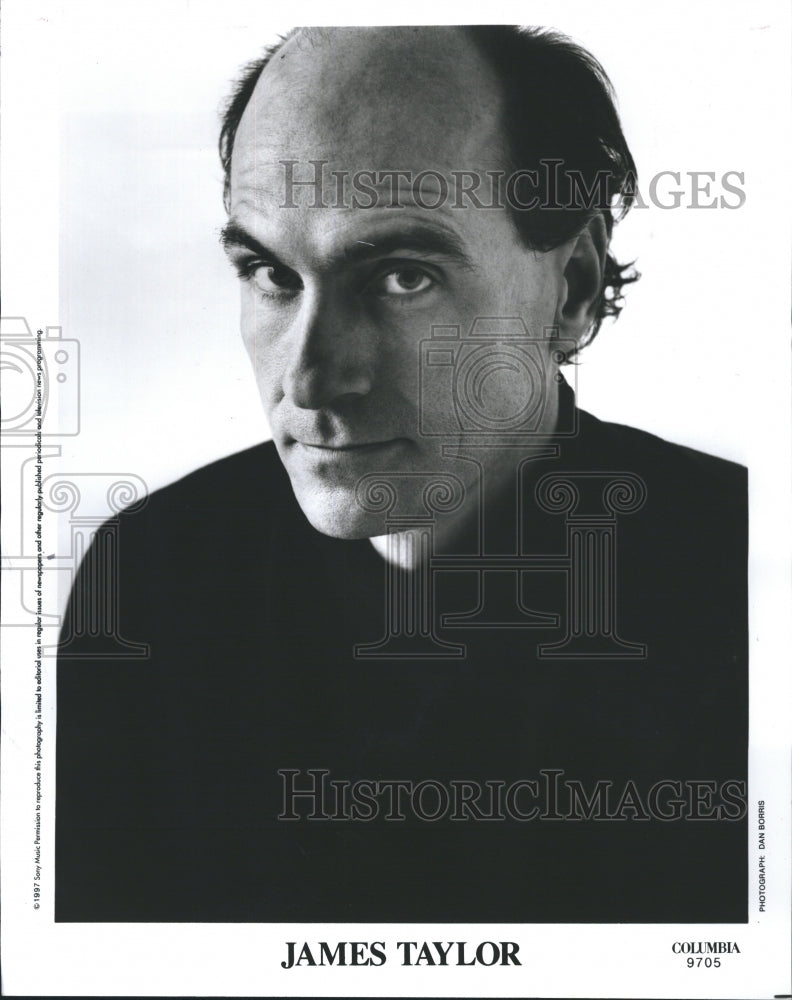 1999 Press Photo James Taylor  American singer-songwriter and guitarist - Historic Images