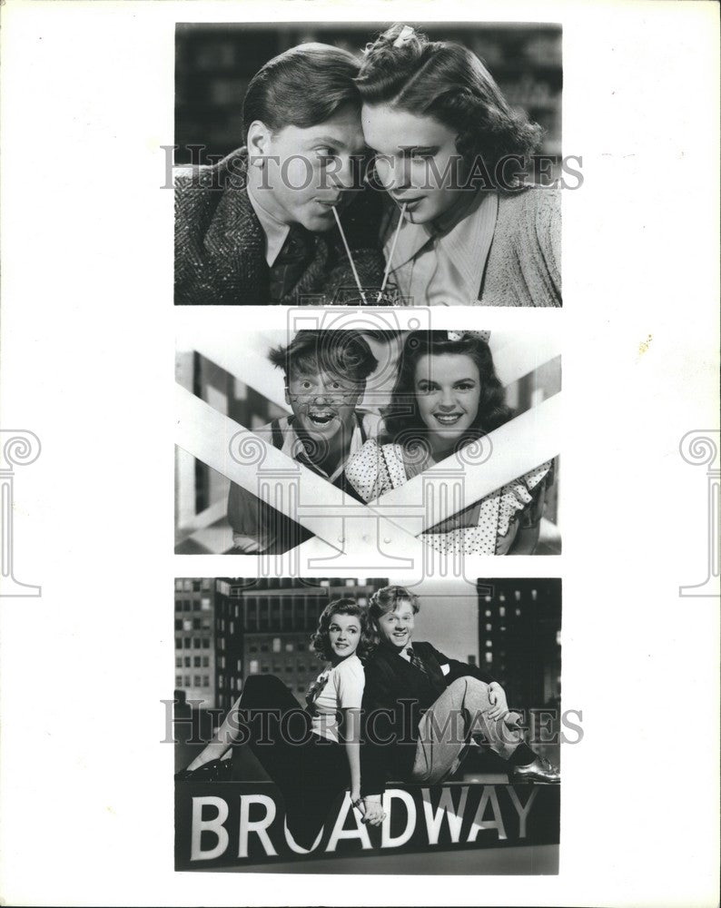 1979 Press Photo Mickey Rooney and Judy Graland Musicals  &quot;That&#39;s Entertainment! - Historic Images