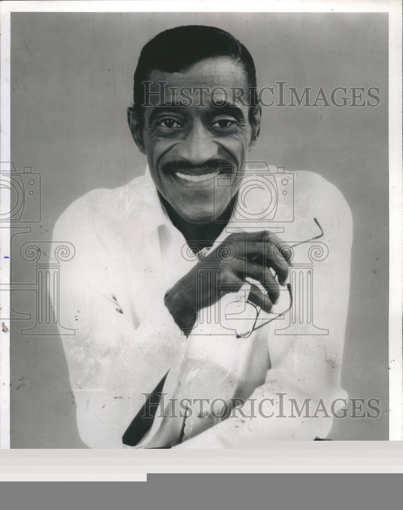 1988 Press Photo Sammy Davis American entertainer - RSH01971 - Historic Images