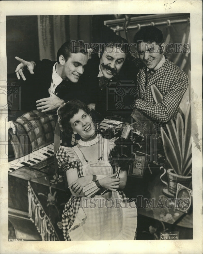 1942 Press Photo John Hamill, Howard Vanderburg, Lester Ferguson - RSH02697 - Historic Images