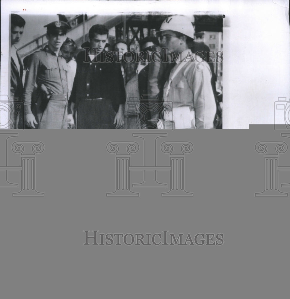 1958 Press Photo Shoes of Victims of the Crash at Havana Grand Premio Auto Race - Historic Images