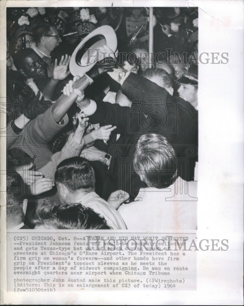 1964 President Johnson Fends off Would-be Southern Collection-Historic Images