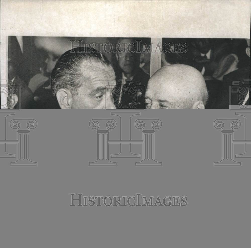 1957 Press Photo Sen. Lyndon Johnson - RSH03553 - Historic Images