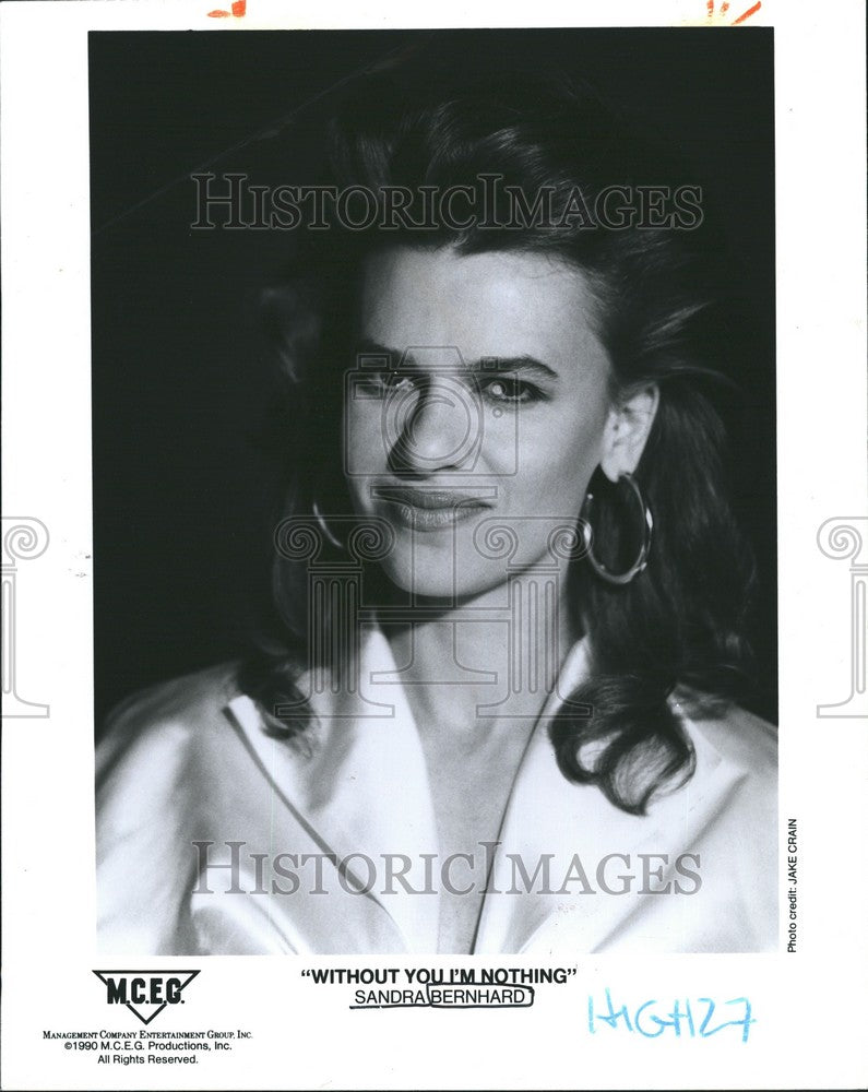 1992 Sandra Bernhard in &quot;Without You I&#39;M Nothing&quot;-Historic Images