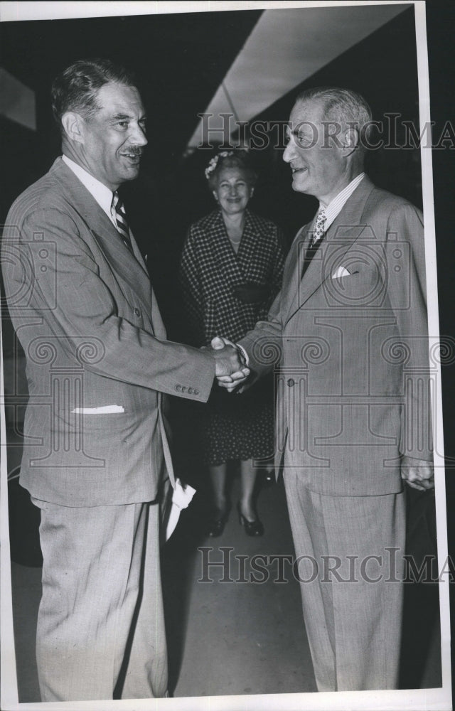 1951 Press Photo Jacobs Sulzberger Publisher of The New York Times From 1935-61 - Historic Images