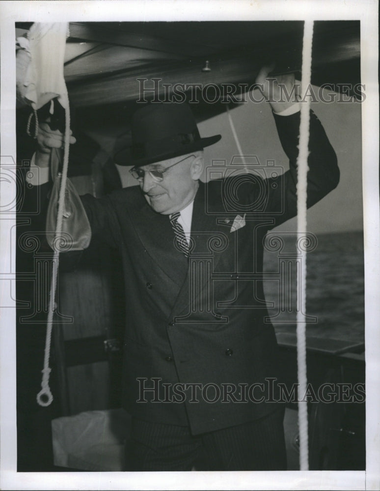 1947 Press Photo  President Harry Truman - Historic Images