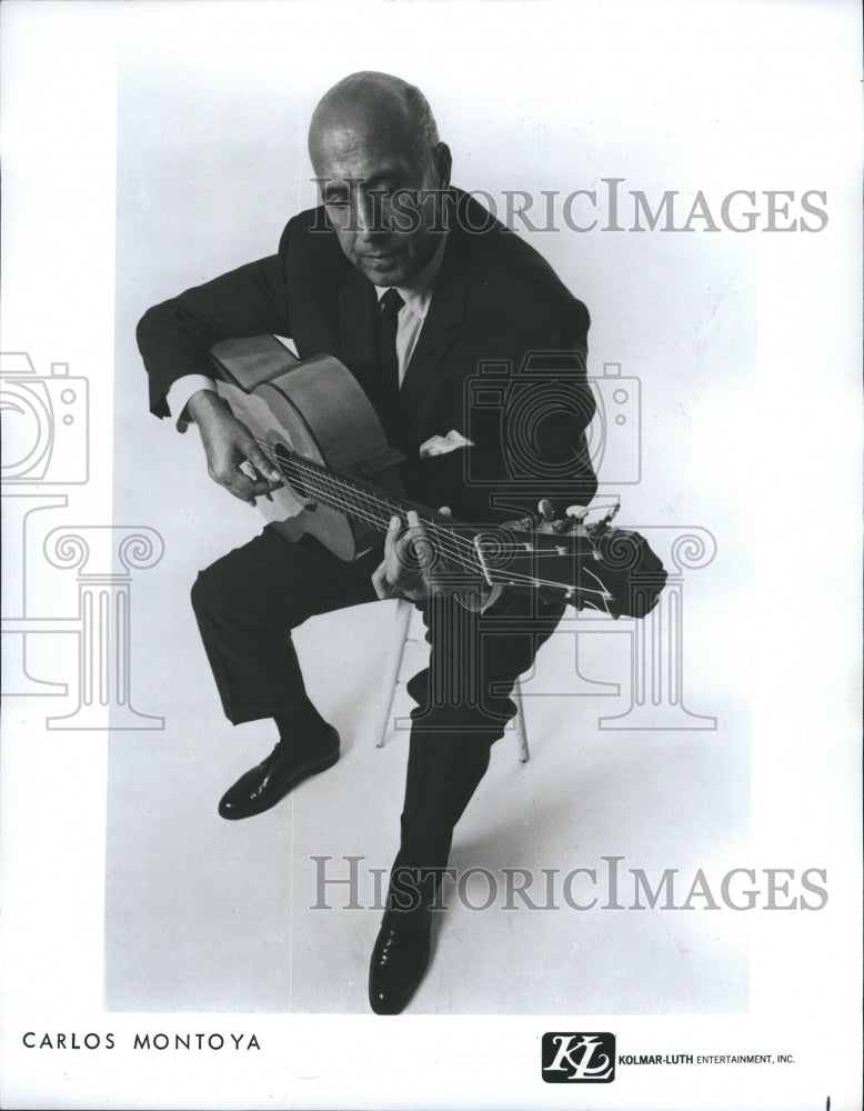 1971 Press Photo Carlos Montoya Musician - RSH05325 - Historic Images