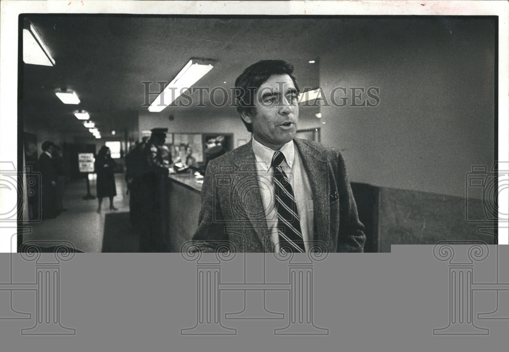 1980 Press Photo Dan Rather - RSH05607 - Historic Images