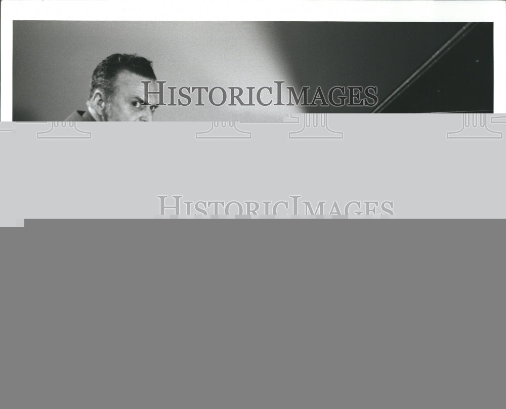 1982 Press Photo Buddy Charles Playing Piano - RSH05675 - Historic Images