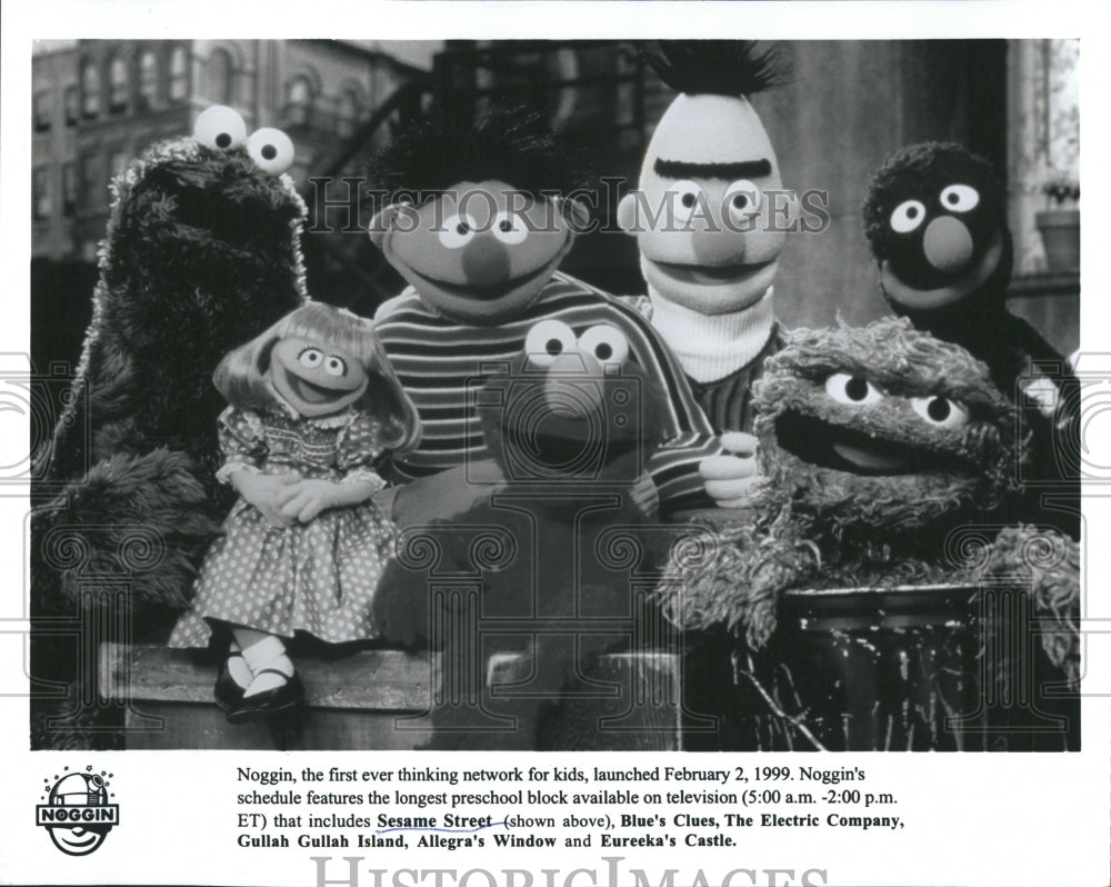 Press Photo Sesame Street - Historic Images