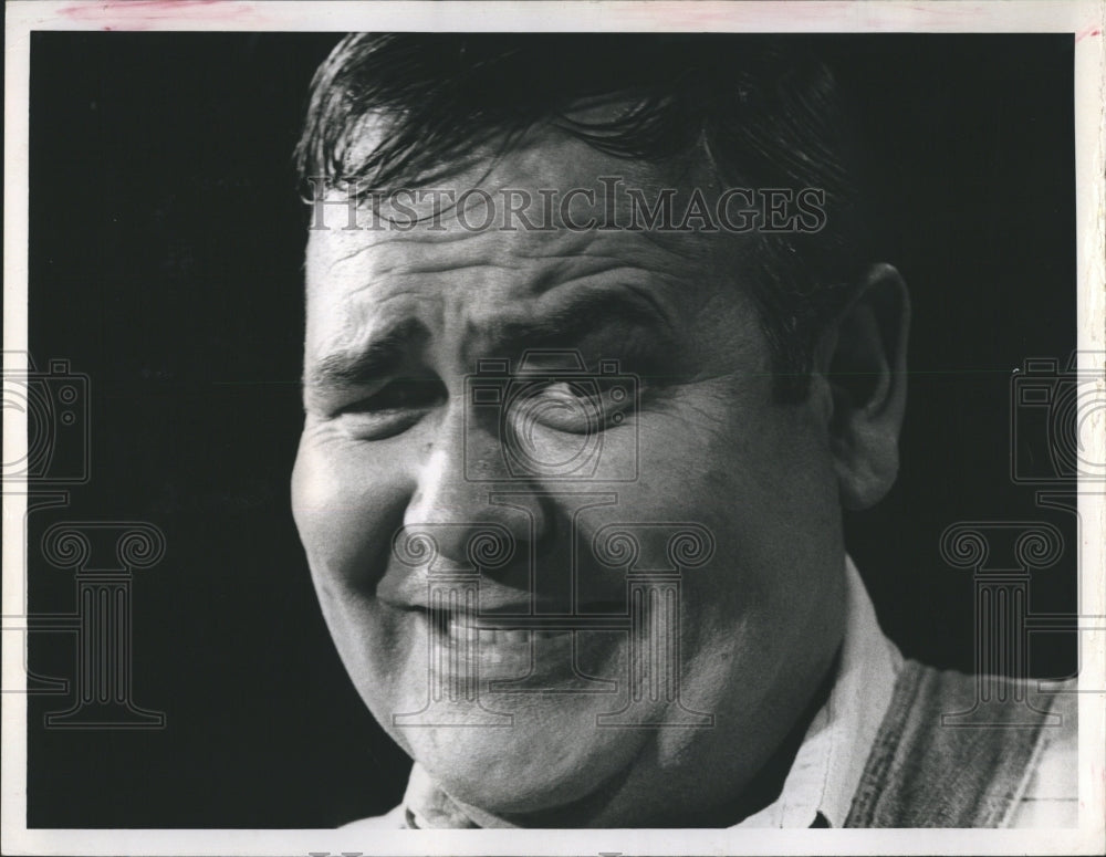 1967 Press Photo Comedian Jonathan Winters on "The Jonathan Winters Show" - Historic Images