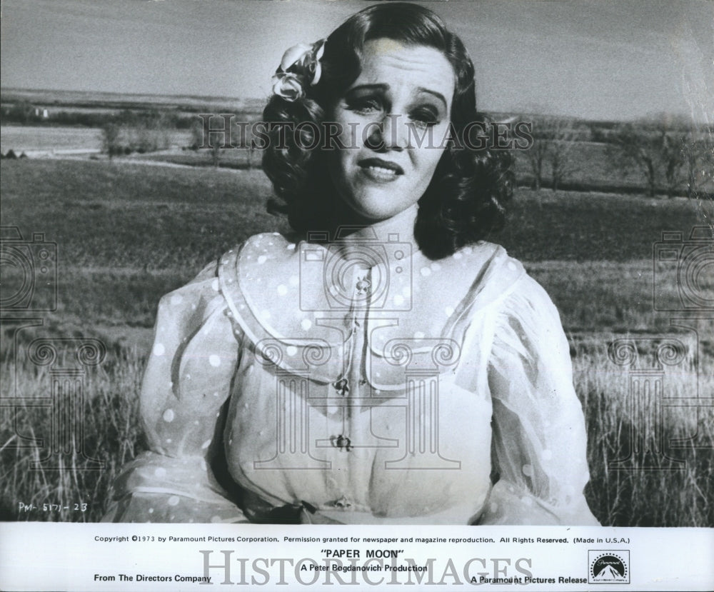 1975 Press Photo Actress Madeline Kahn in Paper Moon - Historic Images