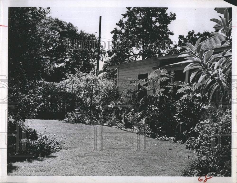 1966 Press Photo Palmer Garden - Historic Images