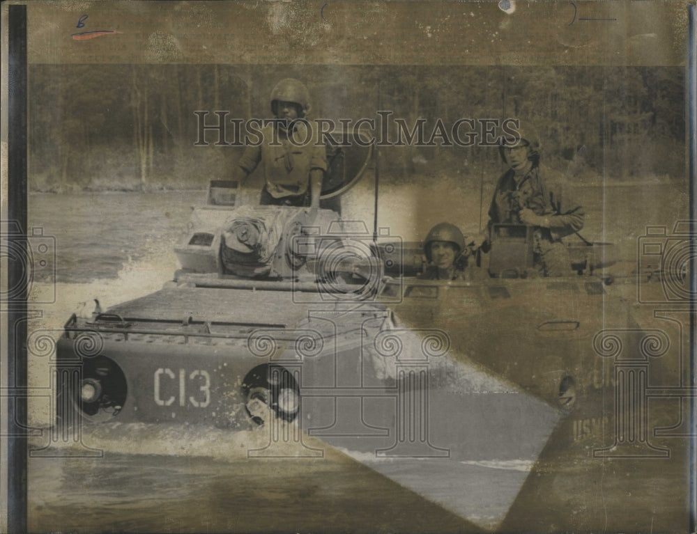 Press Photo Army&#39;s Land to Sea Vehicle - RSH06897 - Historic Images