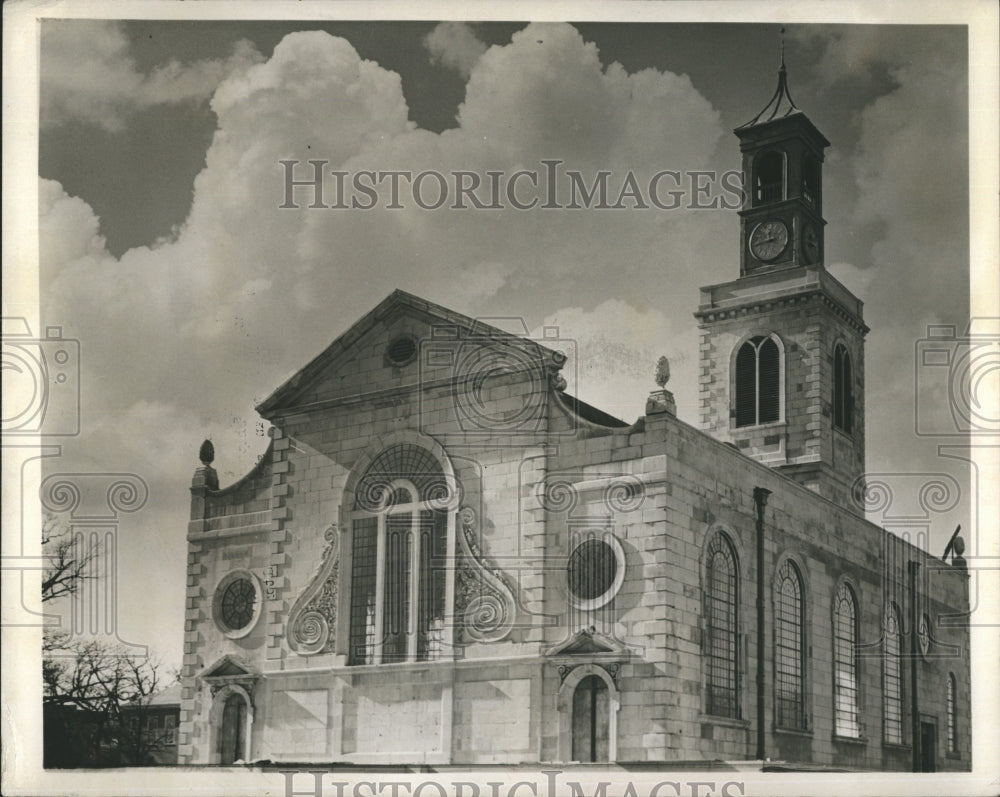 Press Photo Church Sir Christopher Wren Design ST. Mary the virgin - RSH06909 - Historic Images