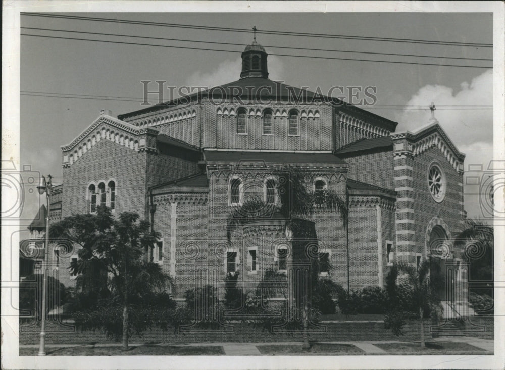 Press Photo St. Marys Church - RSH06911 - Historic Images