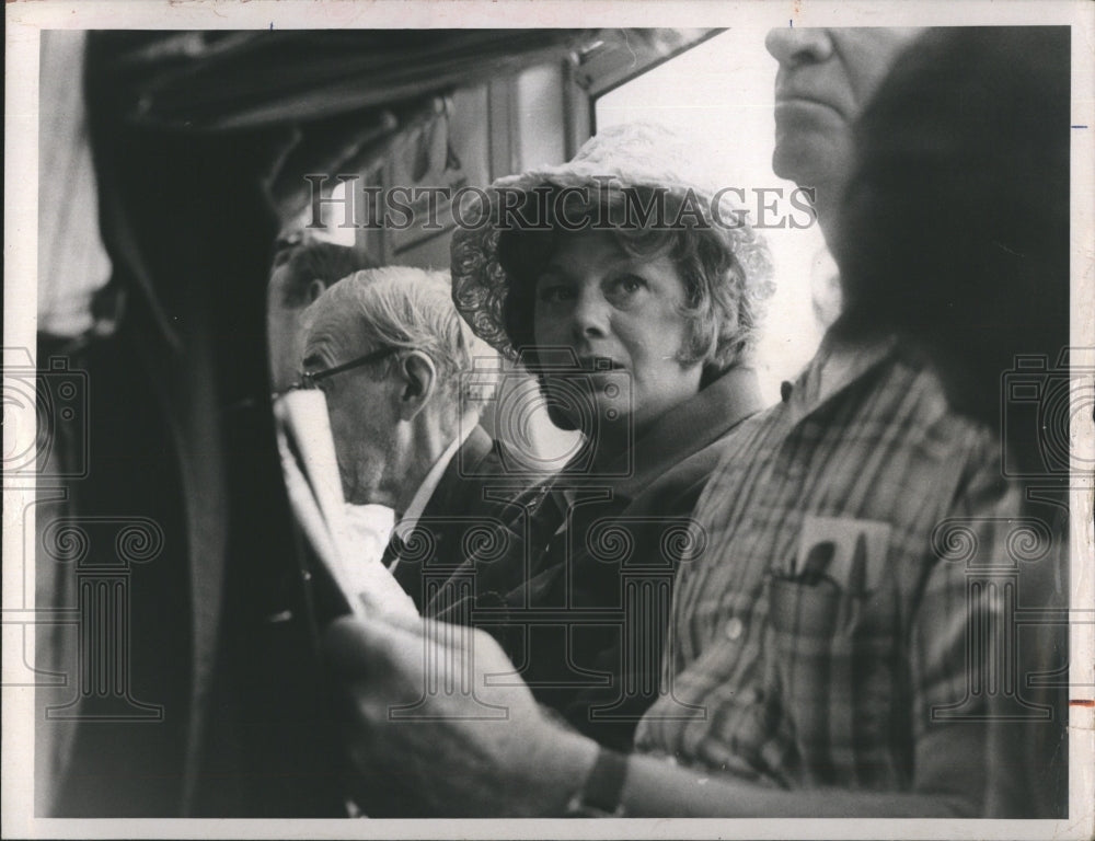 1972 Press Photo Actress Shelley Winters from CBS Movie "A Death of Innocence" - Historic Images