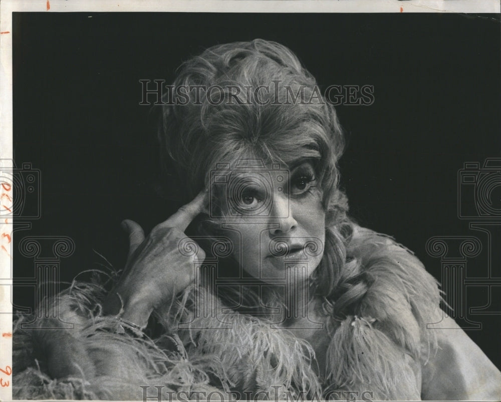 1973 Press Photo Actress Janis Paige - Historic Images