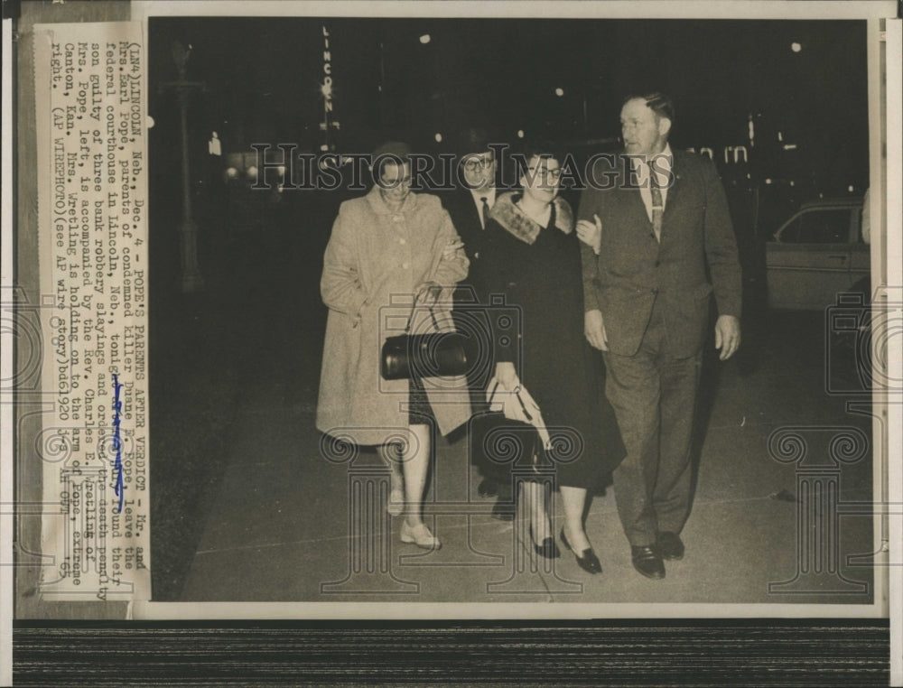 1920 Press Photo Condemned Killer Duane Pope Earl Pope - RSH07667 - Historic Images