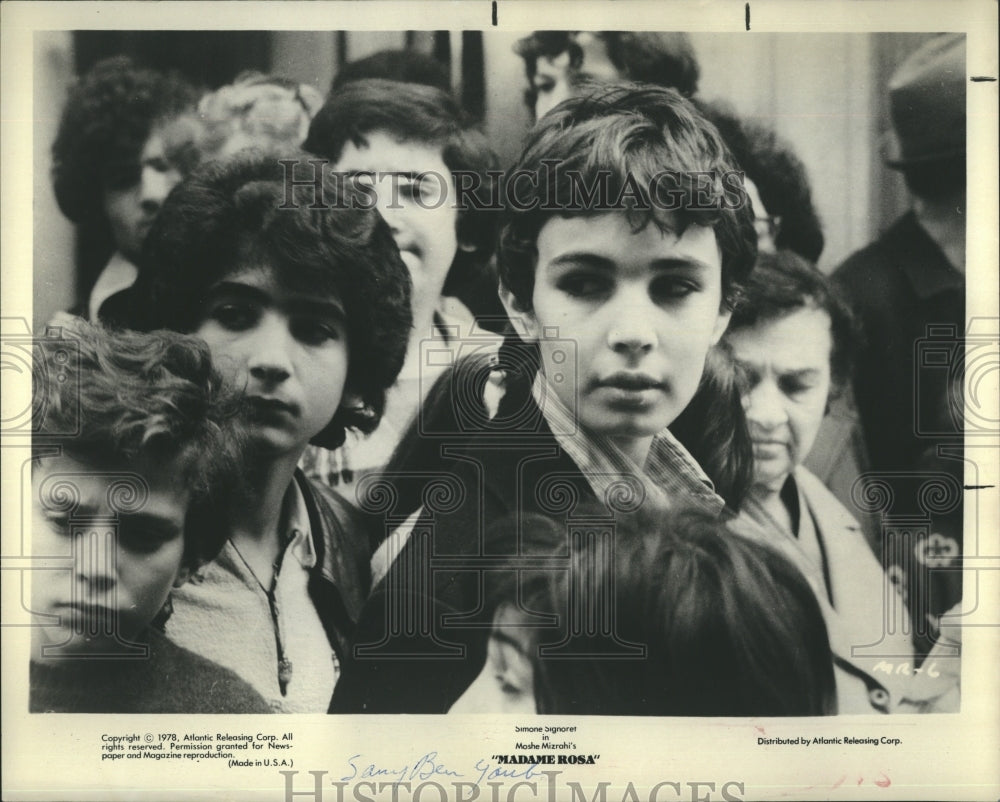 1978 Press Photo "Madame Rosa" Simone Signoret - RSH07869 - Historic Images