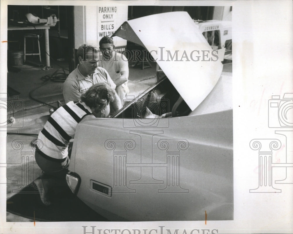 1972 Press Photo Bill Beverly Hamm - Historic Images