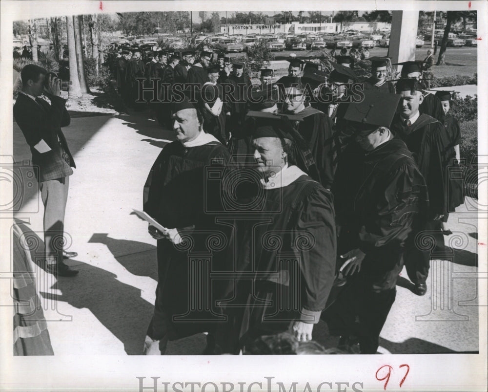 1963 Press Photo Florida Presbyterian College dedication - RSH08055 - Historic Images