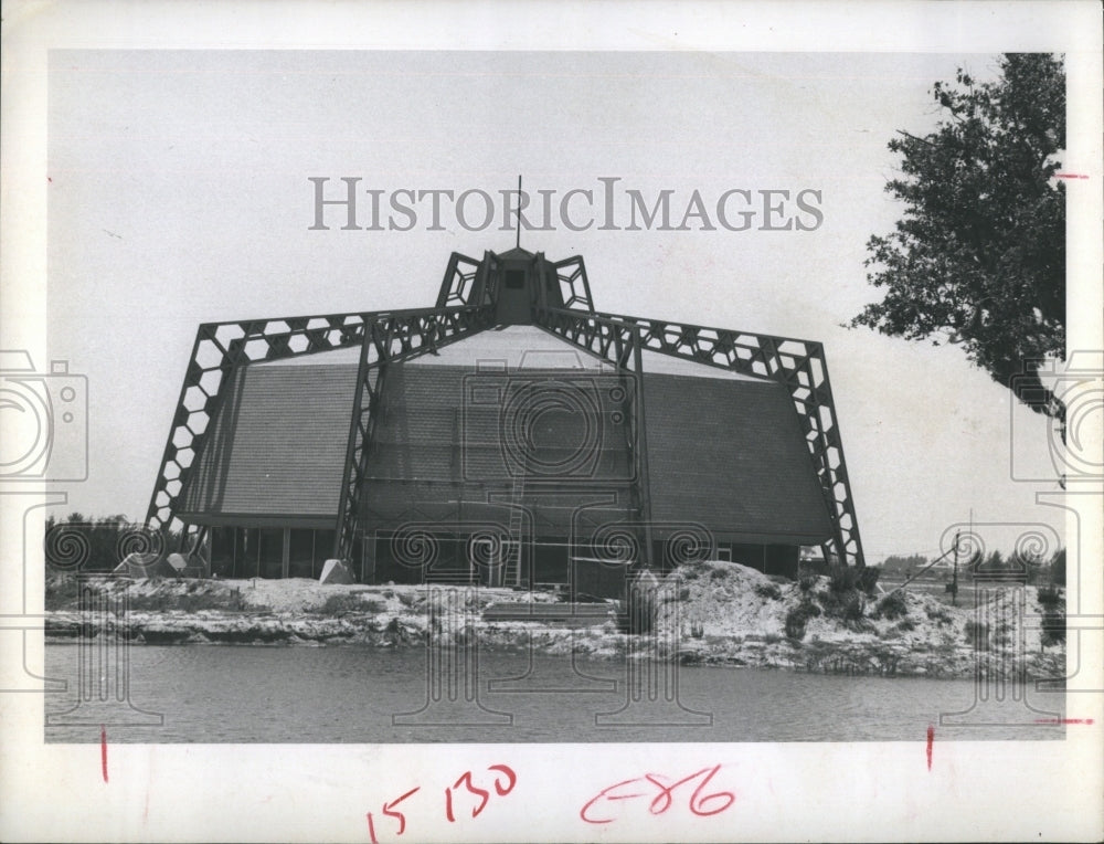 1968 Press Photo Florida Presbyterian College Chapel - Historic Images