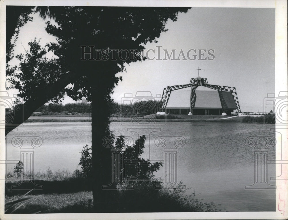 1971 Press Photo Florida Presbyterian College Chapel - RSH08101 - Historic Images