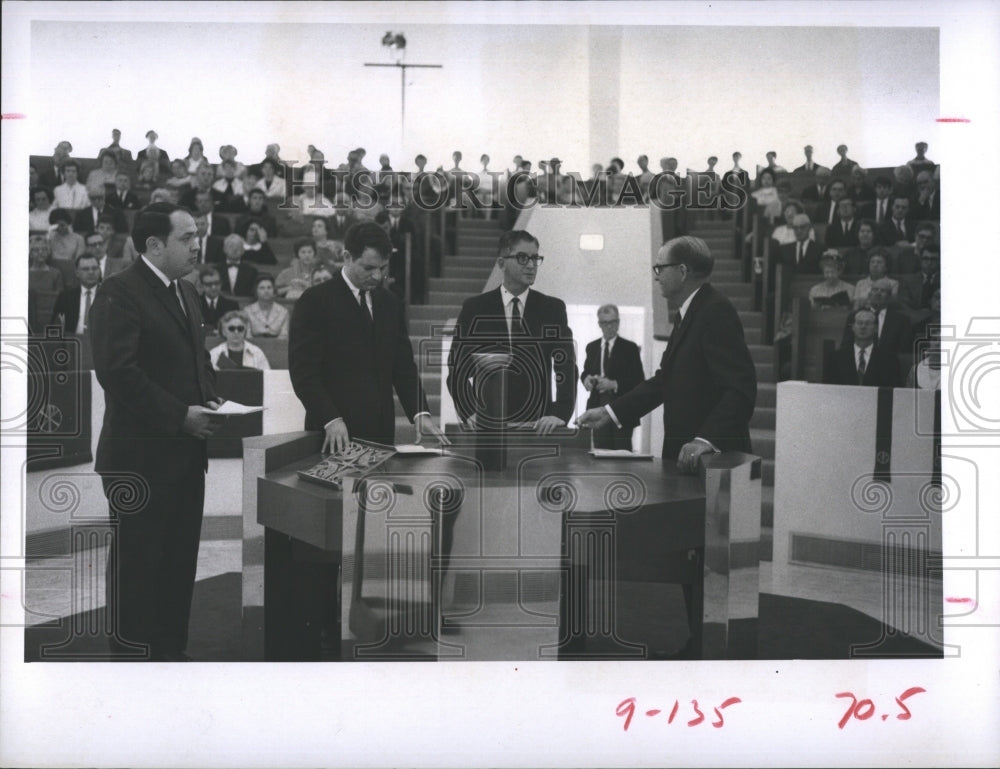 1969 Press Photo Florida Presbyterian College Chapel - RSH08105 - Historic Images