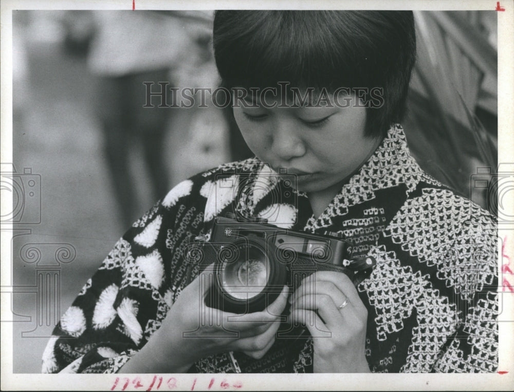 1971 Press Photo Florida Presbyterian College Exchange Student - Historic Images