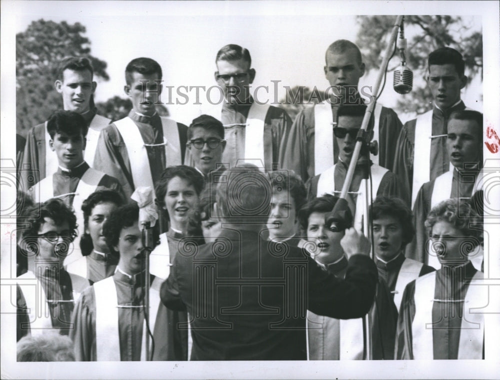 1961 Press Photo Florida Presbyterian College - RSH08259 - Historic Images