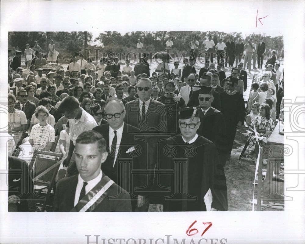 1951 Press Photo Principals in the Ceremonies - RSH08265 - Historic Images