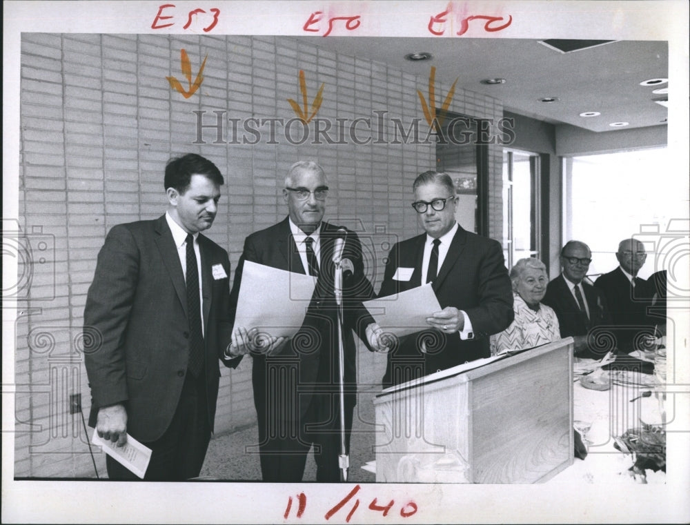 1960 Press Photo Florida Presbyterian College Faculty - Historic Images