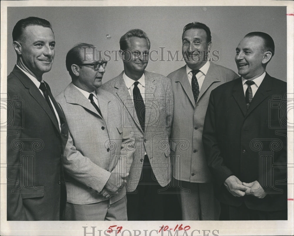 1966 Press Photo Florida Presbyterian College German Educators Students - Historic Images