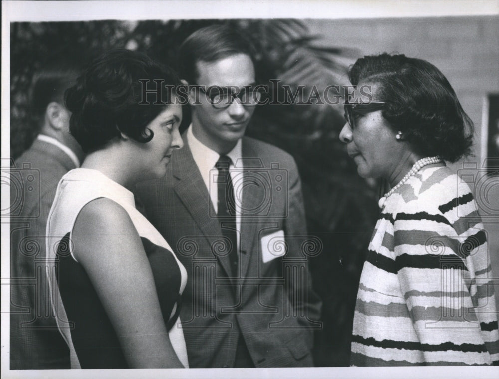 1969 Press Photo Florida Presbyterian College Exchange Students - RSH08309 - Historic Images