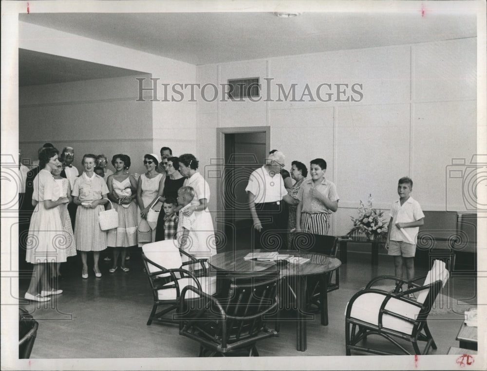 1968 Press Photo Florida Presbyterian College Students - Historic Images