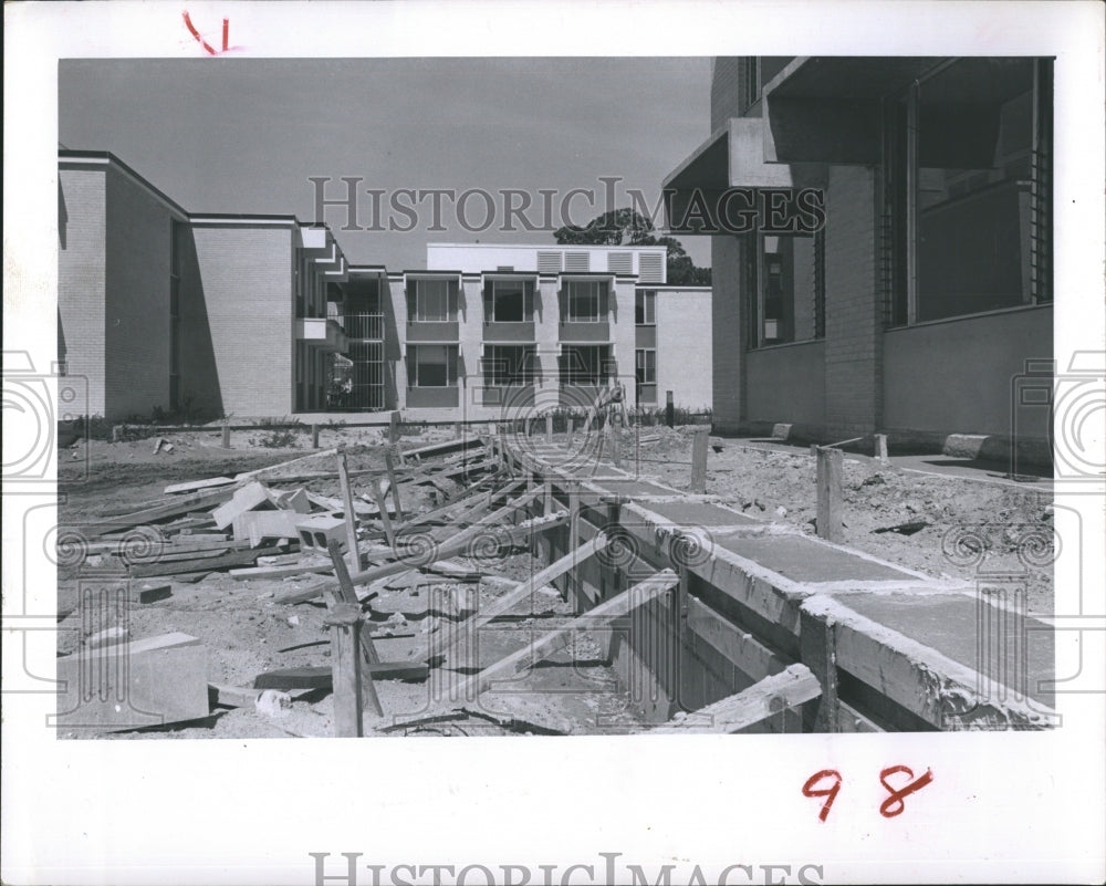 1963 Press Photo Florida Presbyterian College Construction - RSH08343 - Historic Images