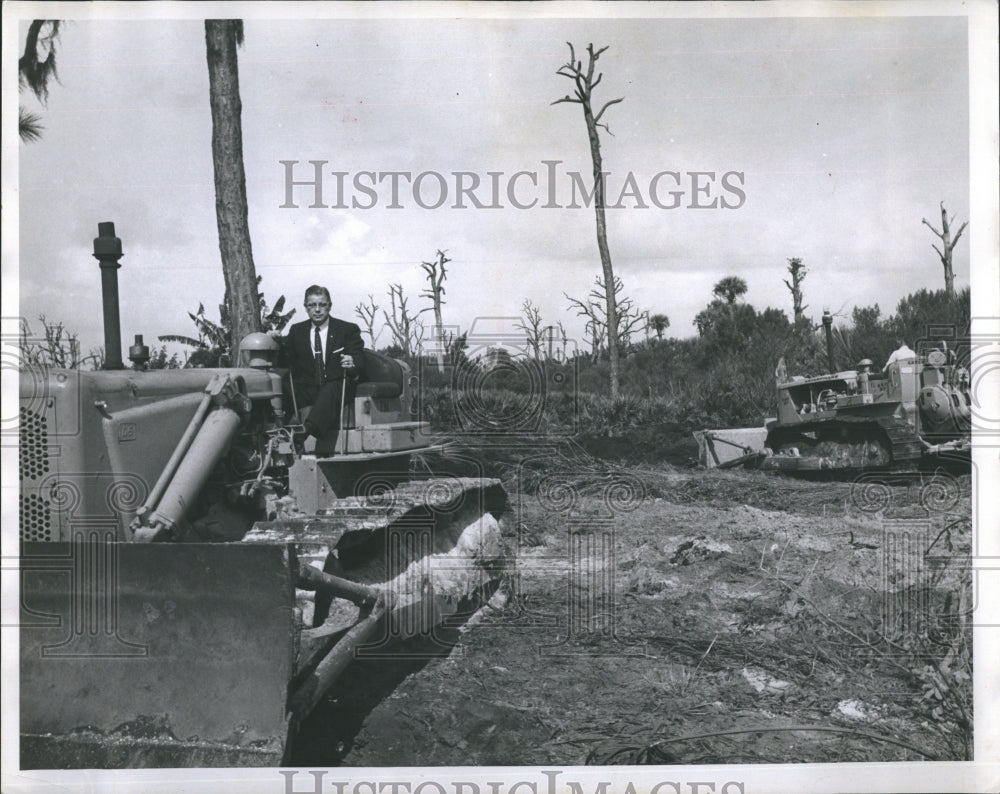 1959 Press Photo Florida Presbyterian College Construction - Historic Images