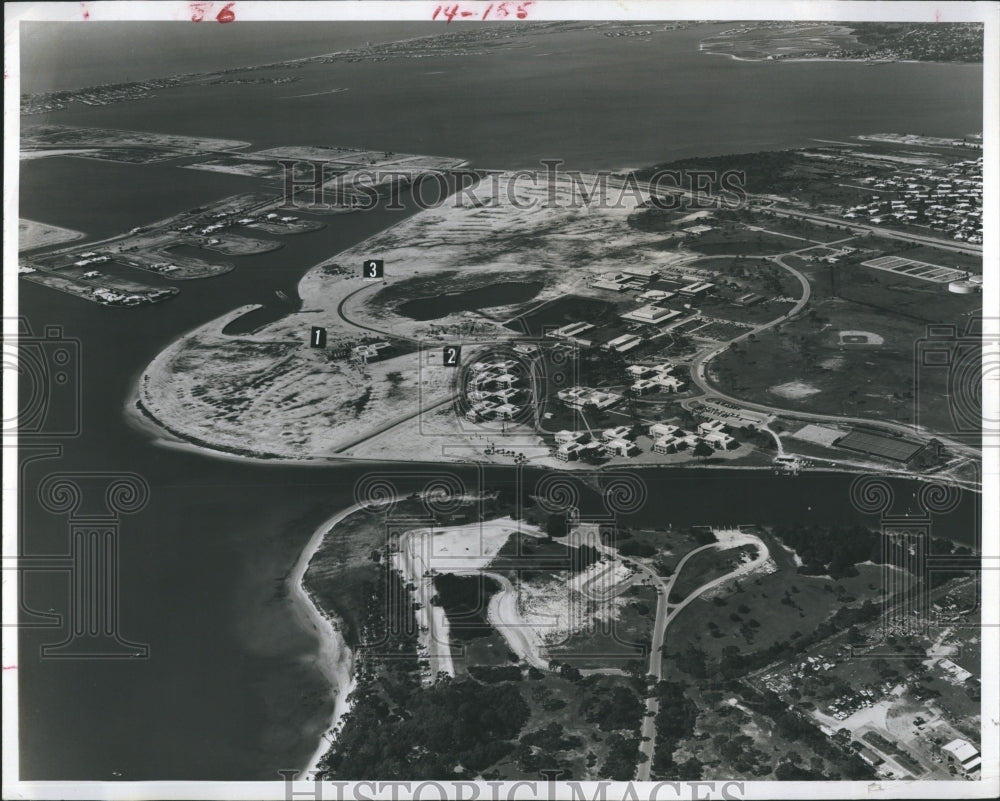 1966 Press Photo Florida Presbyterian College Construction - RSH08379 - Historic Images