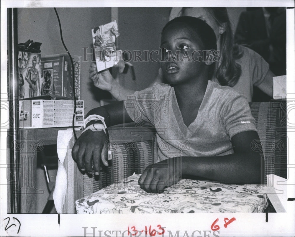 1980 Press Photo Arthur Peanut Hampton - RSH08437 - Historic Images