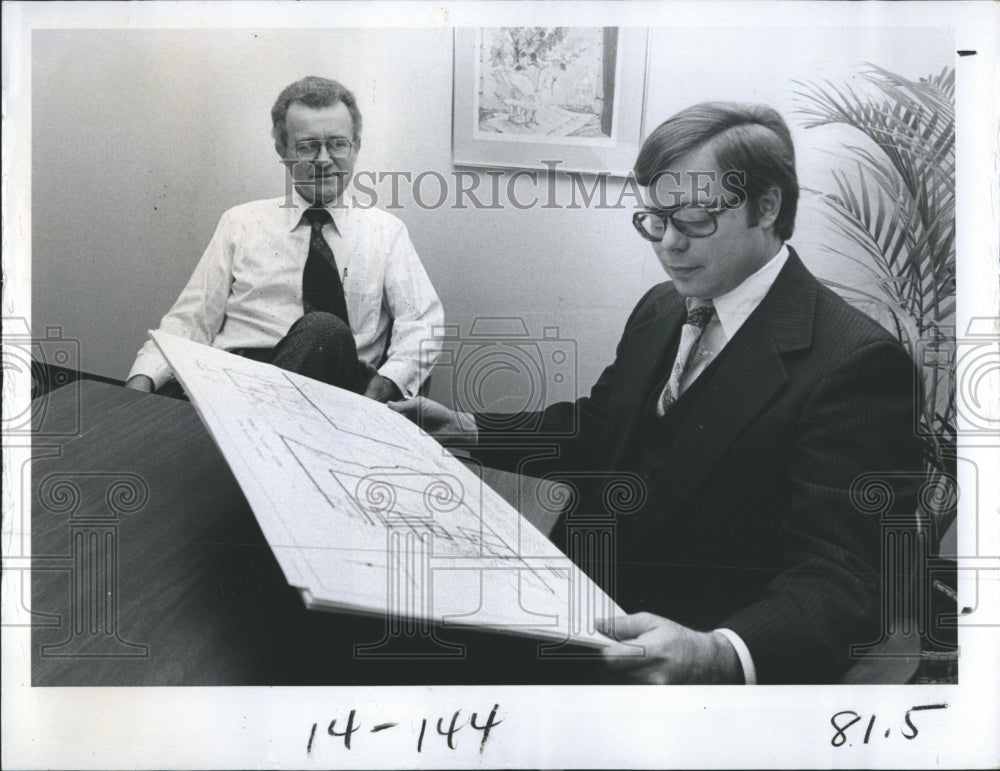 1979 Press Photo Charles Jackson W. Scott Barnes Pasco City - Historic Images