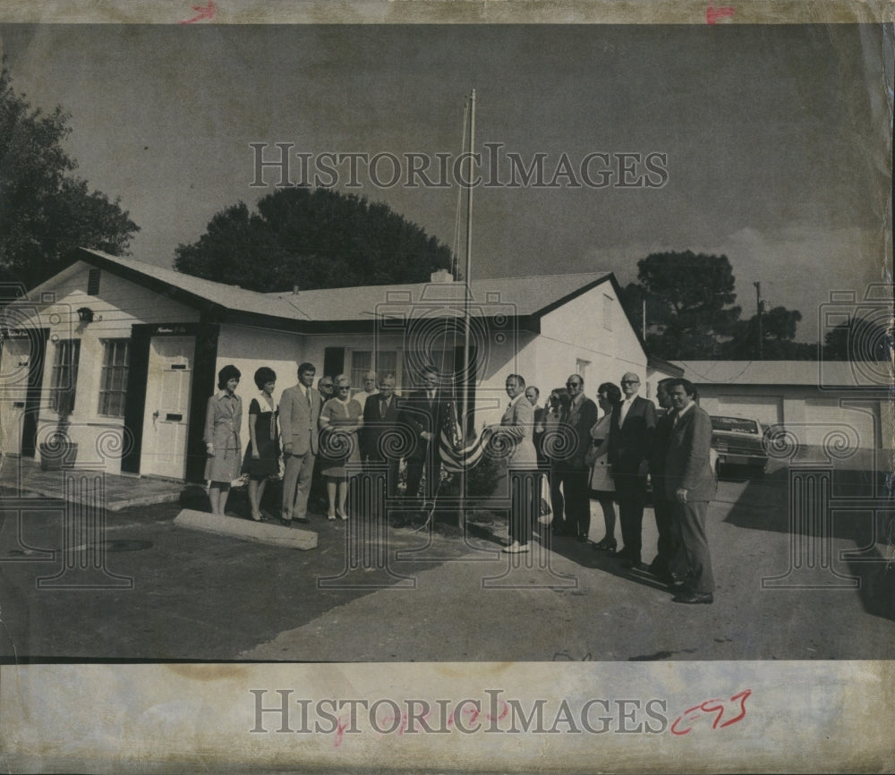 1972 Press Photo U.S. Rep C.W. Bill Young, R-FL opens an office in Clearwater - Historic Images