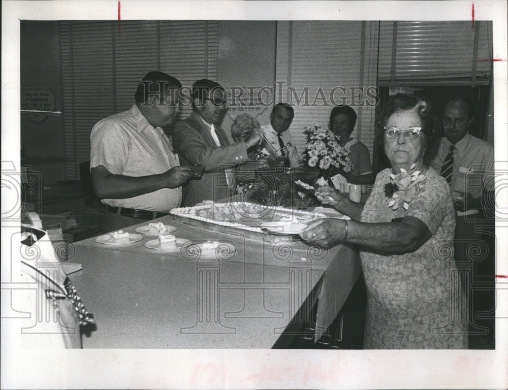 1972 Farewell Party for Mrs EB Yeager Charlotte County Tax Collector-Historic Images